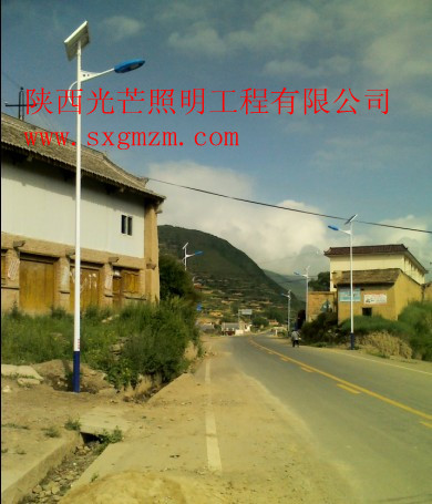 陜西太陽(yáng)能路燈定制